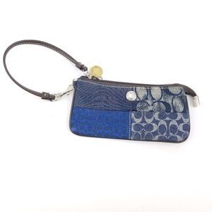 Coach Wristlet, Blue